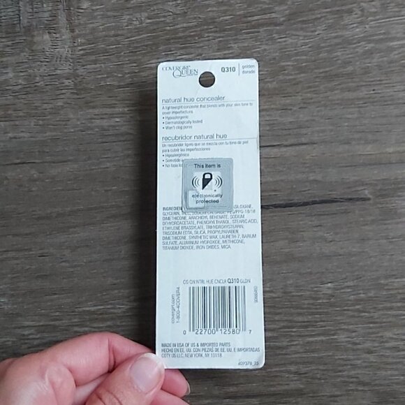 Covergirl Queen Collection  Q310 Golden Natural Hue Concealer 7.9ml - Picture 2 of 2